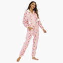 Pyjama Grenouillère Femme Velours Corail - Capuche Capybara/panda, Poches, Manches Longues, Doux Et Chaud Hiver - 12