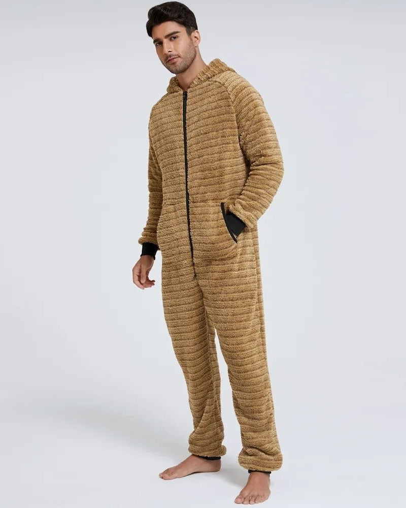 Pyjama pour homme style combinaison en matière Pilou Pilou