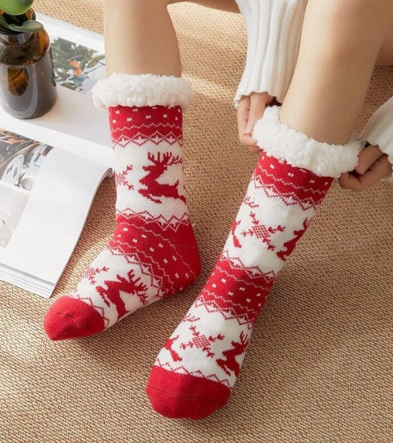 Chaussettes antidérapantes Noël Pilou-Pilou Store