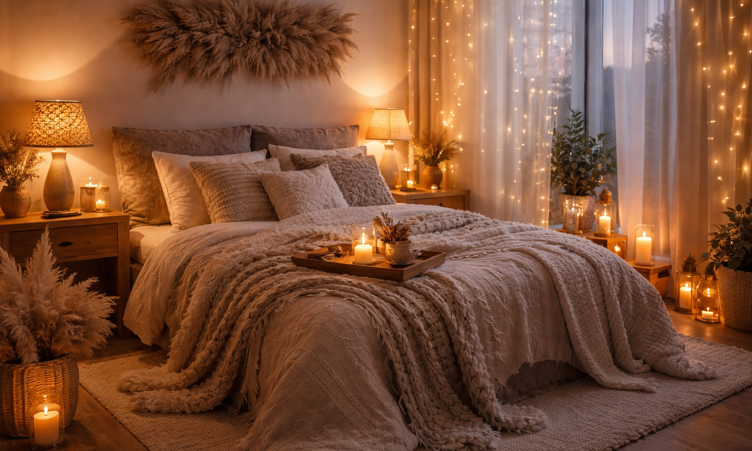 Comment créer une chambre ultra cocooning pour mieux dormir