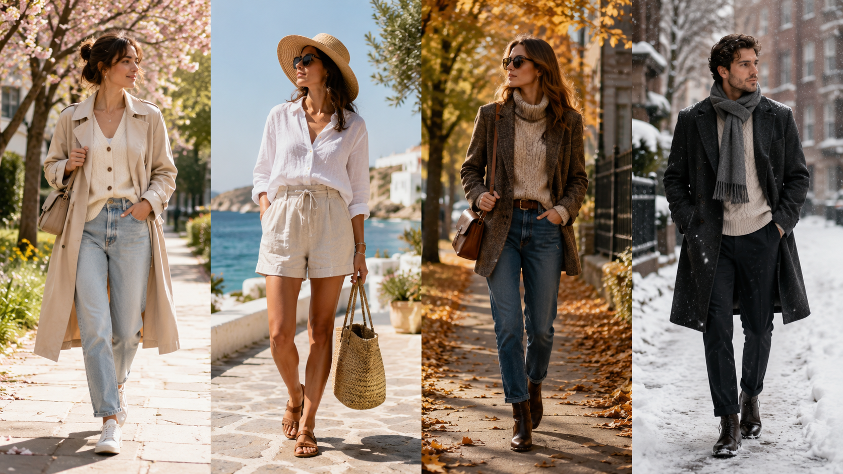 Tenues parfaites selon les saisons : comment bien s’habiller toute l’année ?
