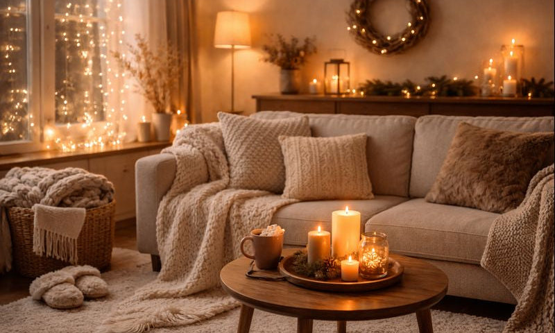 Cocooning d’hiver : idées pour un intérieur chaleureux et douillet