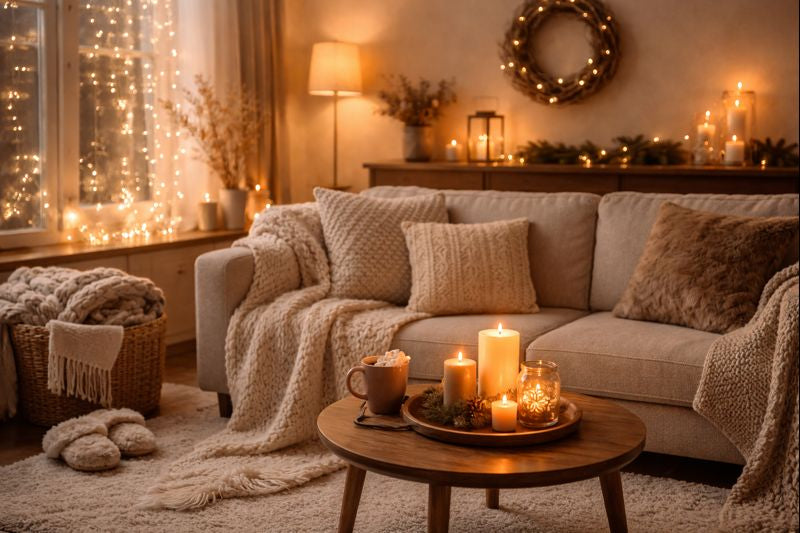 Cocooning d’hiver : idées pour un intérieur chaleureux et douillet