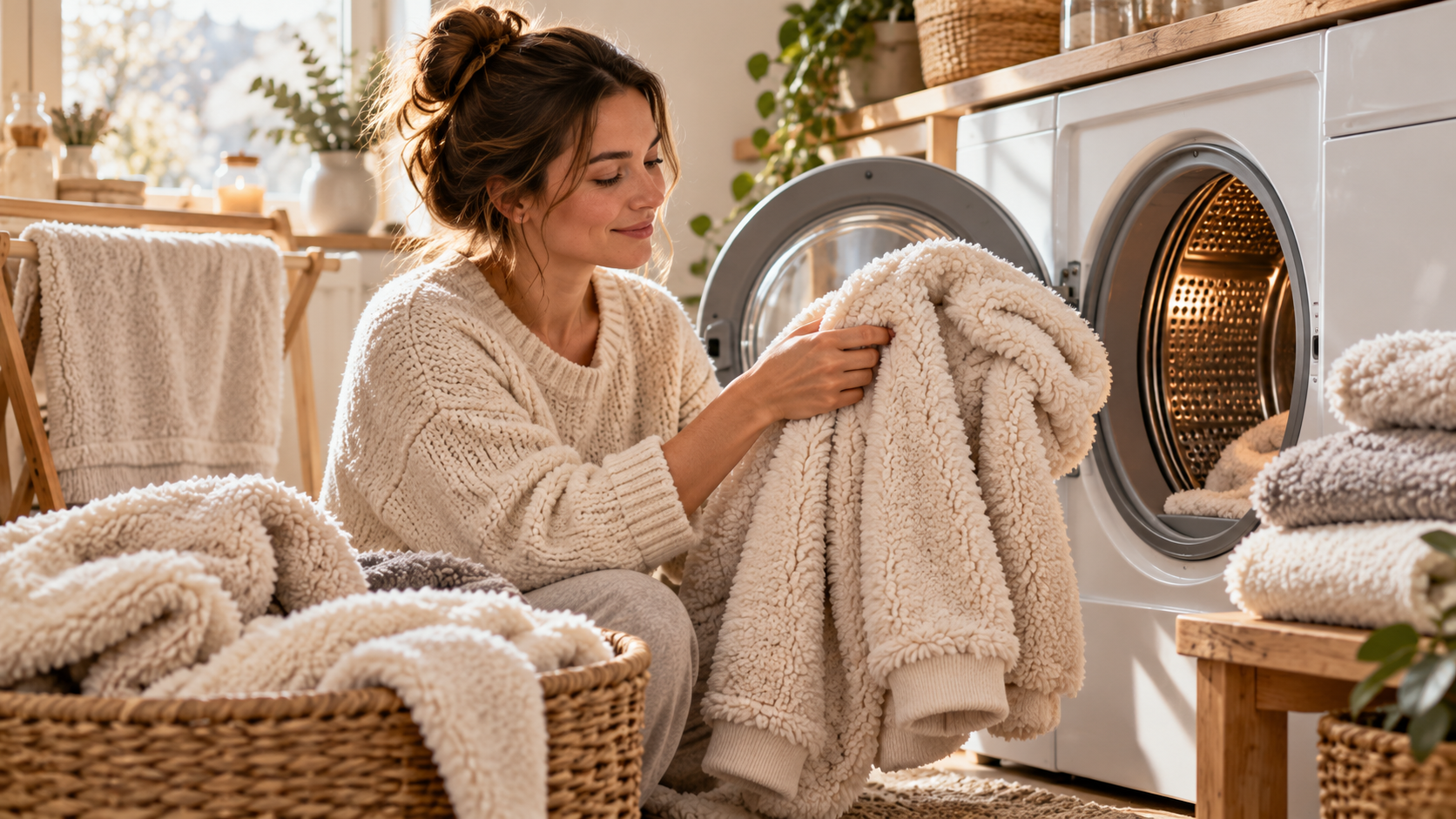Peut-on mettre du pilou pilou au sèche-linge ?