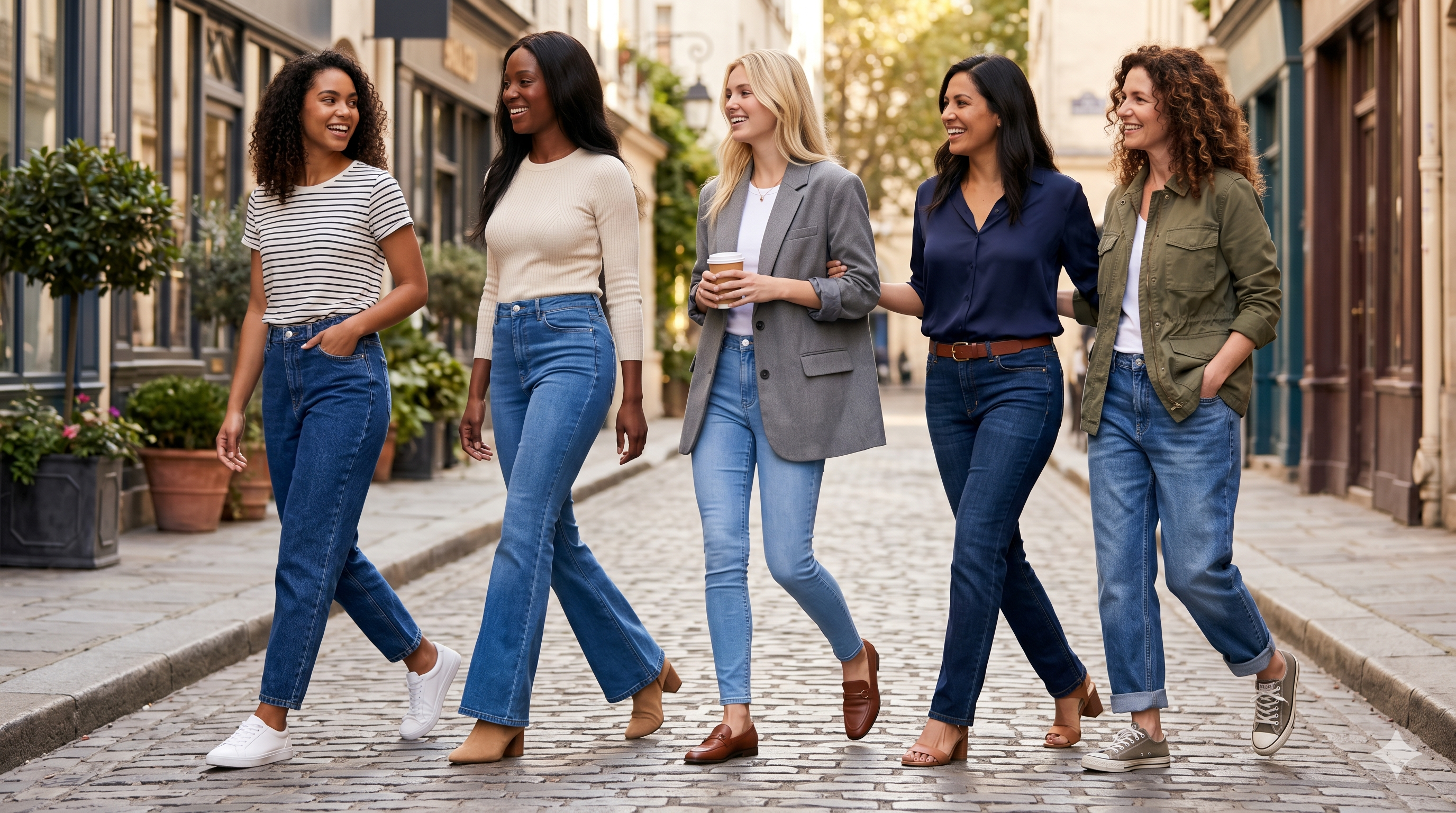 Comment porter un jean selon sa coupe (mom, flare, skinny…)