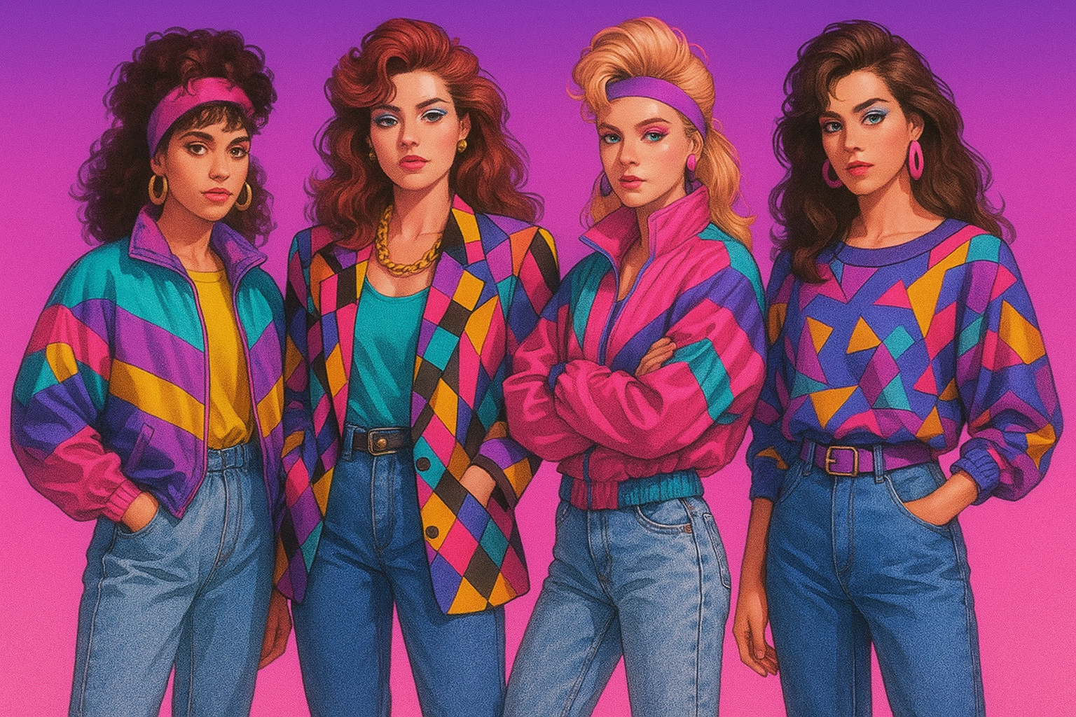 Déguisement année 80 : nos meilleures idées pour un look rétro inoubliable