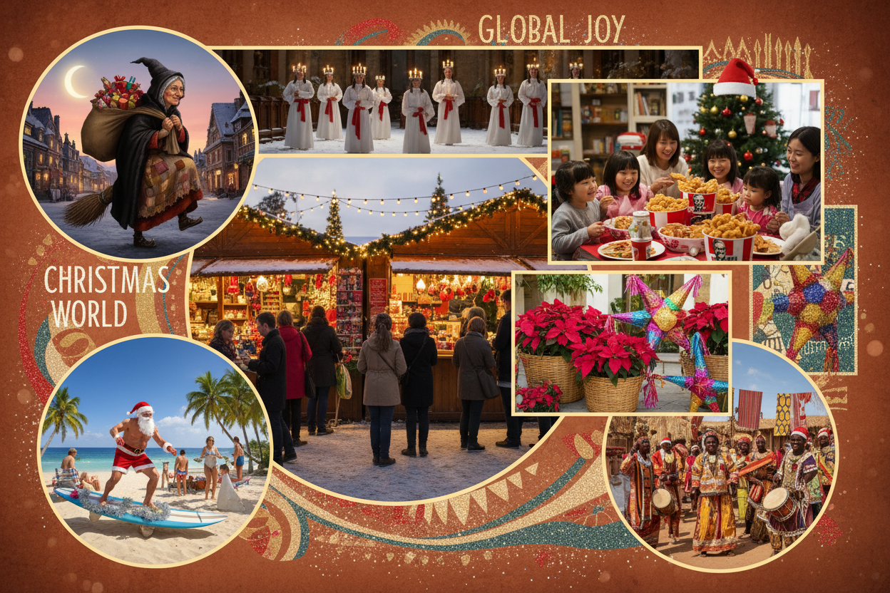 Les plus belles traditions de Noël autour du monde