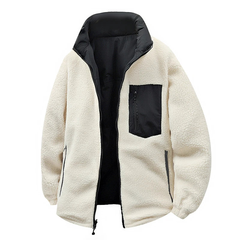 Veste pilou pilou homme réversible