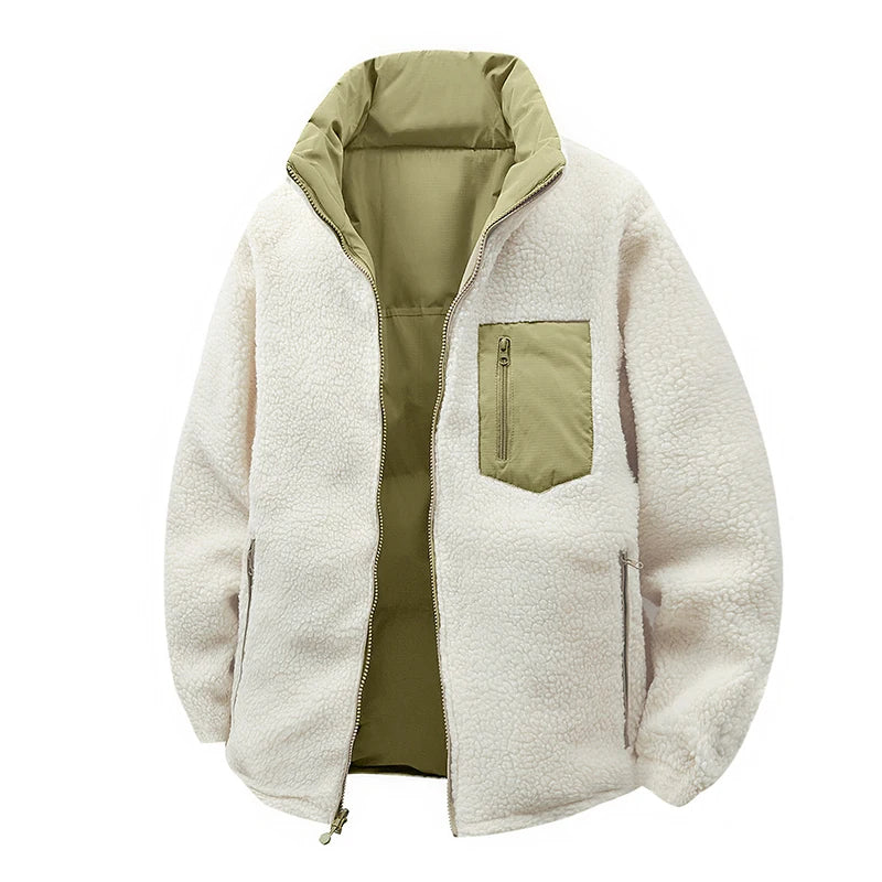 Veste pilou pilou homme réversible