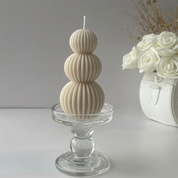 Bougie décorative minimaliste pour salon