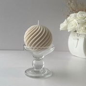 Bougie nordique pour décoration cocooning