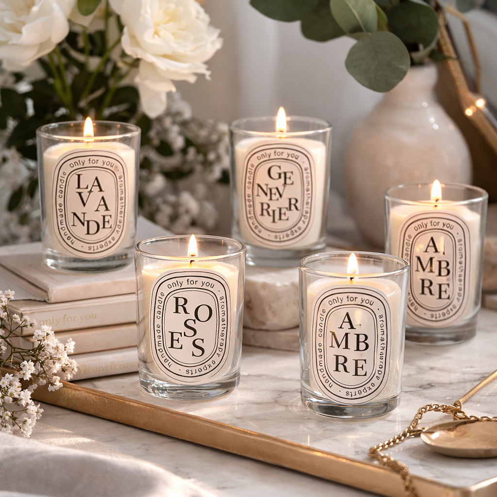 Bougie cocooning parfumée