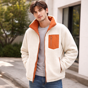 Veste pilou pilou homme réversible