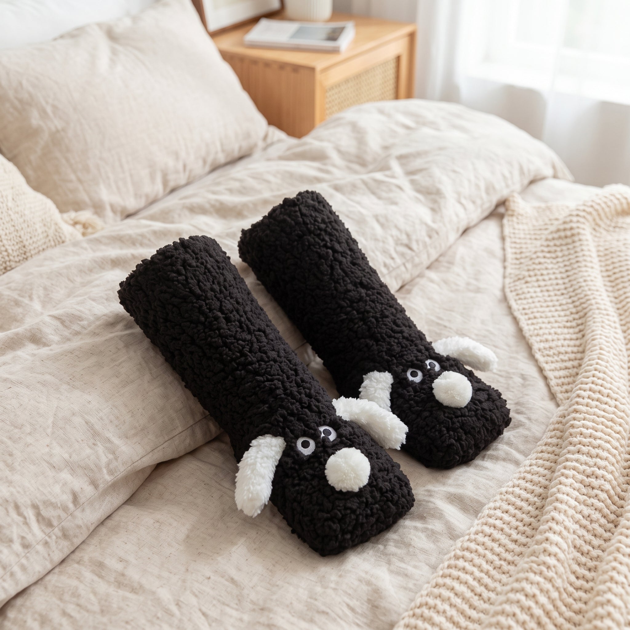 Chaussette épaisse antidérapante femme