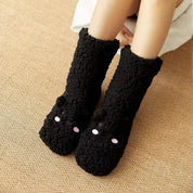 Chaussettes Pilou Pilou Petit Ours noires