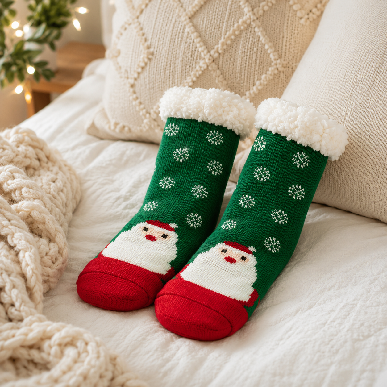Chaussettes amusantes de noel femme Pilou Pilou