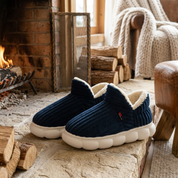 Chausson Pilou Pilou boots homme bleu marine