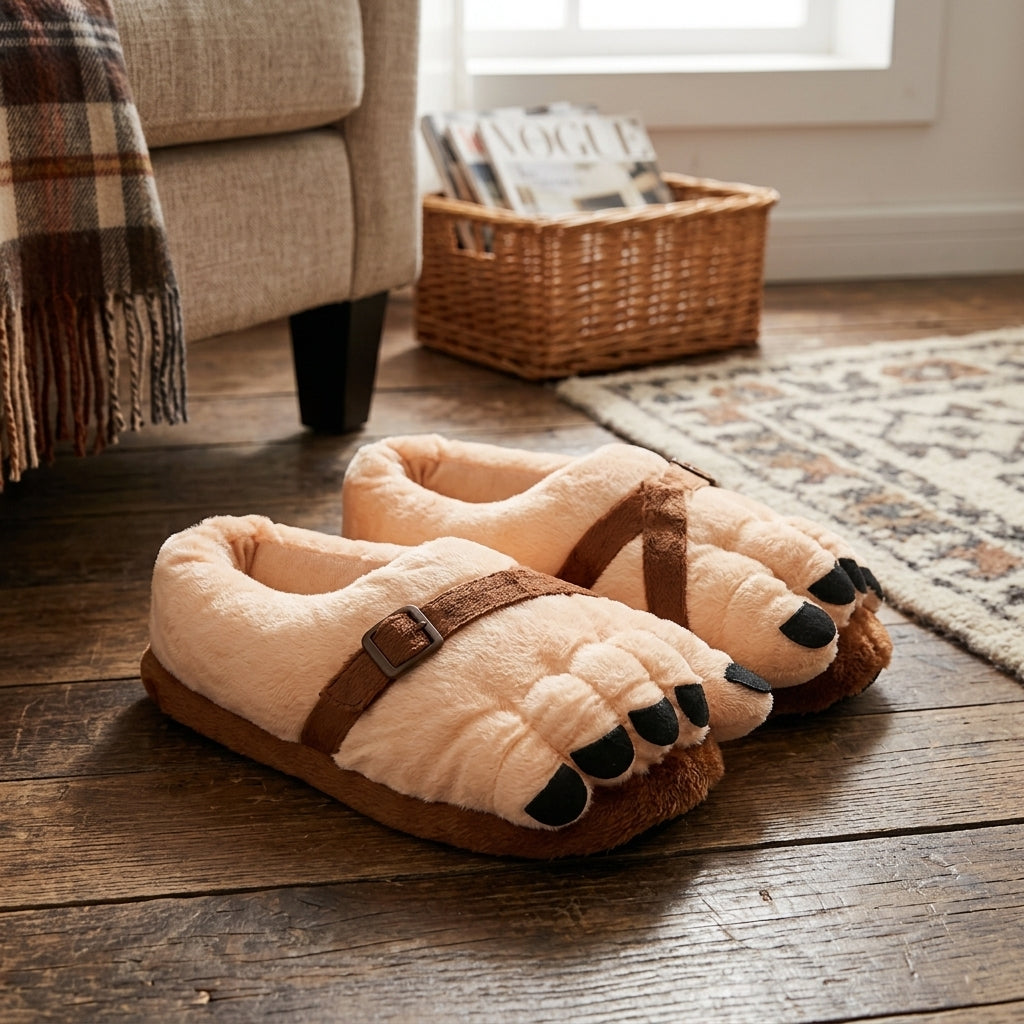 Chausson fantaisie moelleux homme pilou pilou