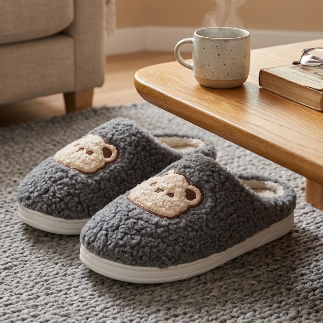 Chausson homme laine Pilou Pilou gris