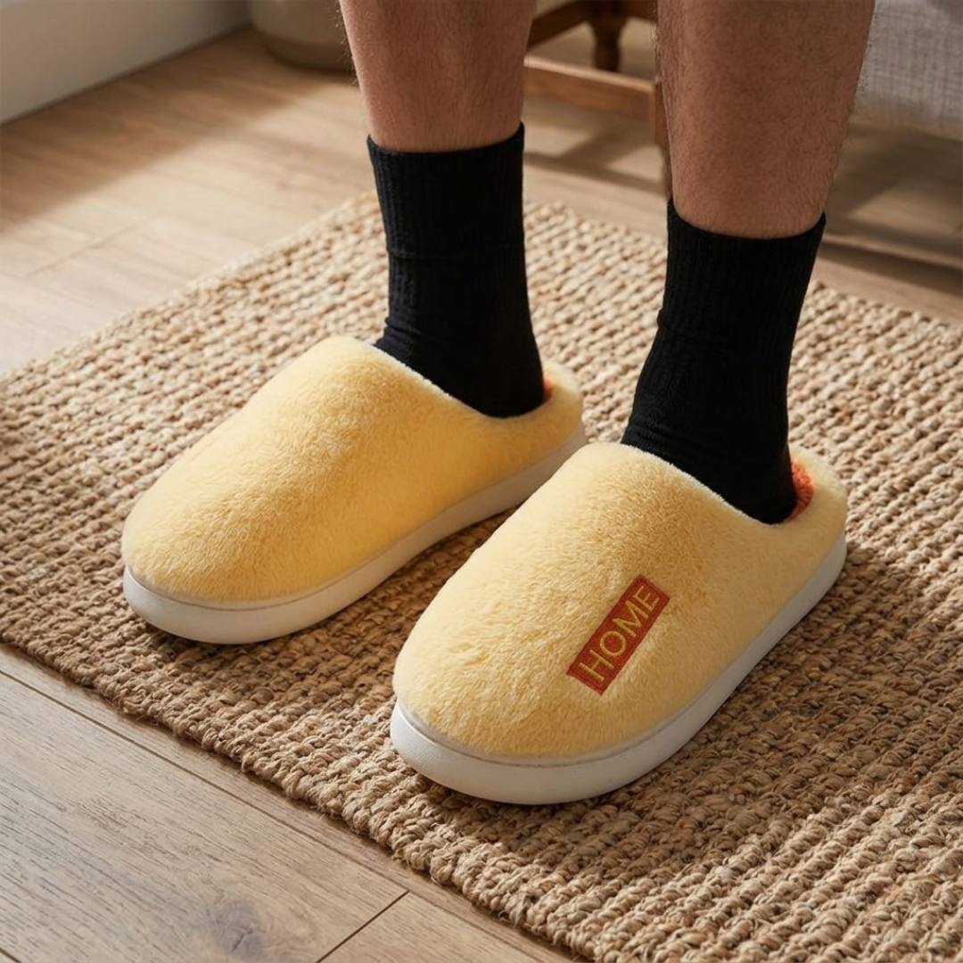 Chausson molletonné pilou pilou homme