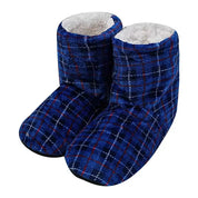 Chaussons Pilou Pilou Bottines Carreaux bleu