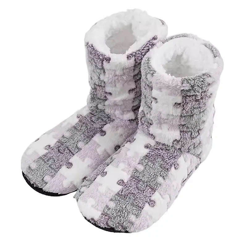 Chaussons Pilou Pilou Bottines Hivernal rose