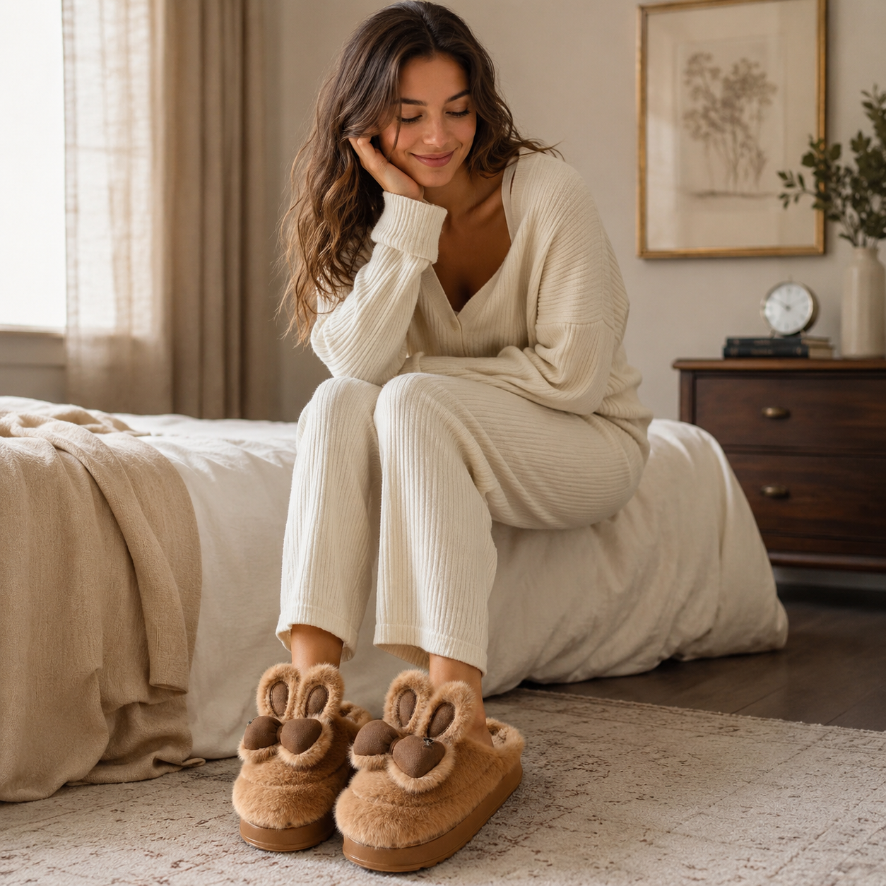 Chaussons Pilou Pilou Cocon Moelleux pour femme