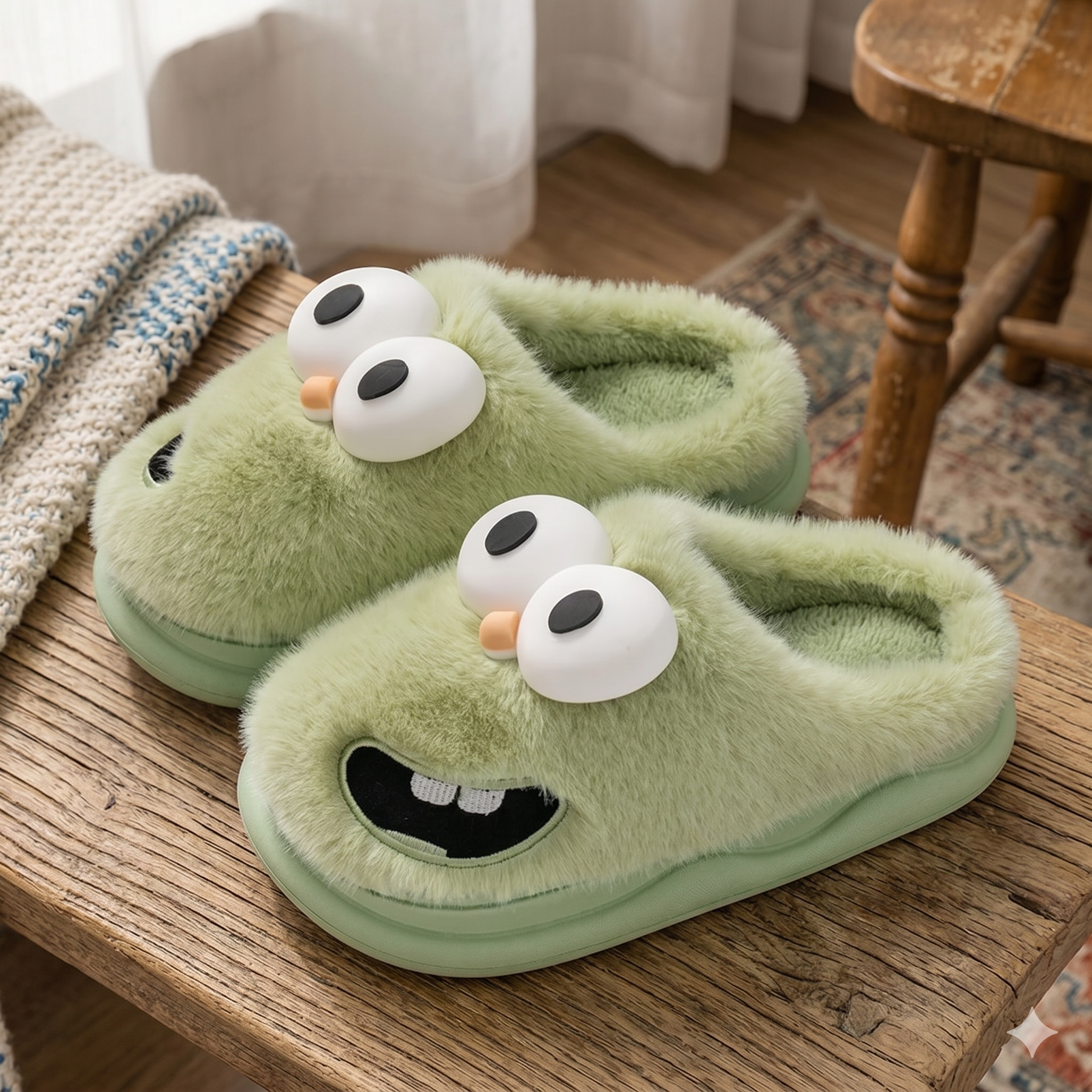 Chaussons Pilou Pilou Gros Yeux ultra doux