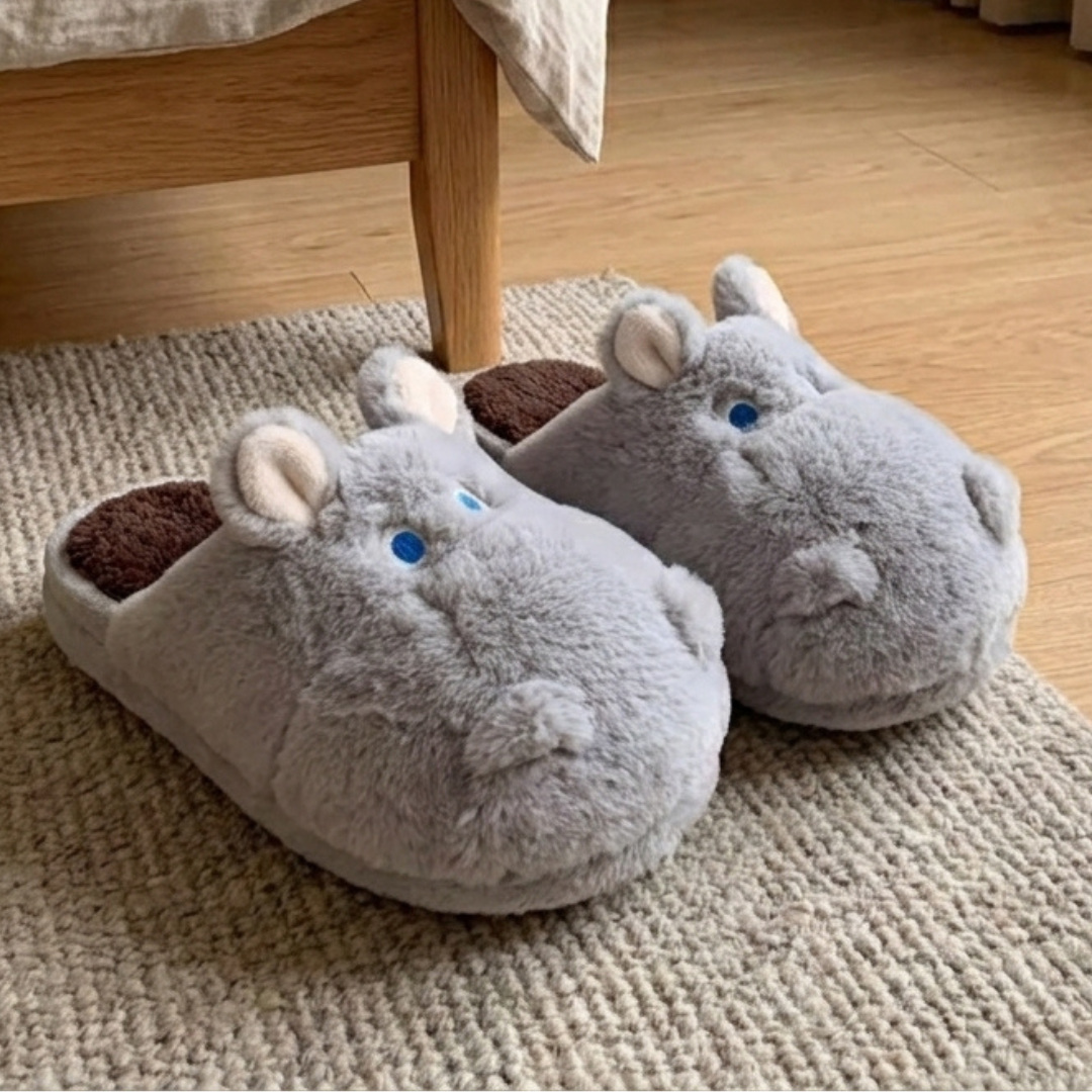 Chaussons Pilou Pilou Hippopotame Douillet