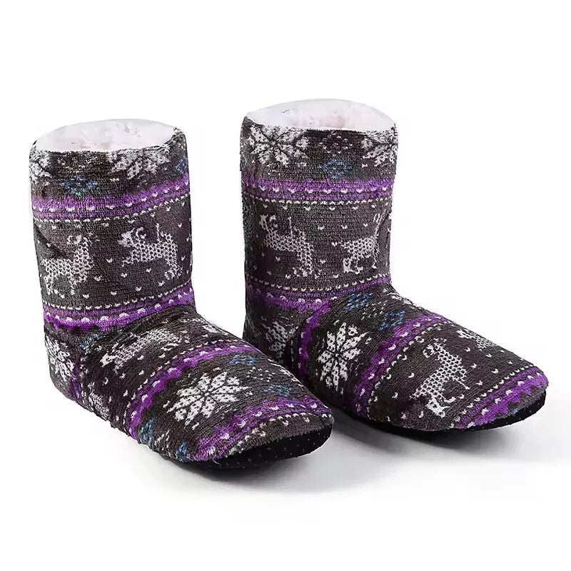Chaussons Pilou Pilou Hiver Nordique gris