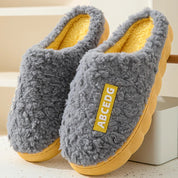 Chaussons Pilou Pilou Mule Douillette gris