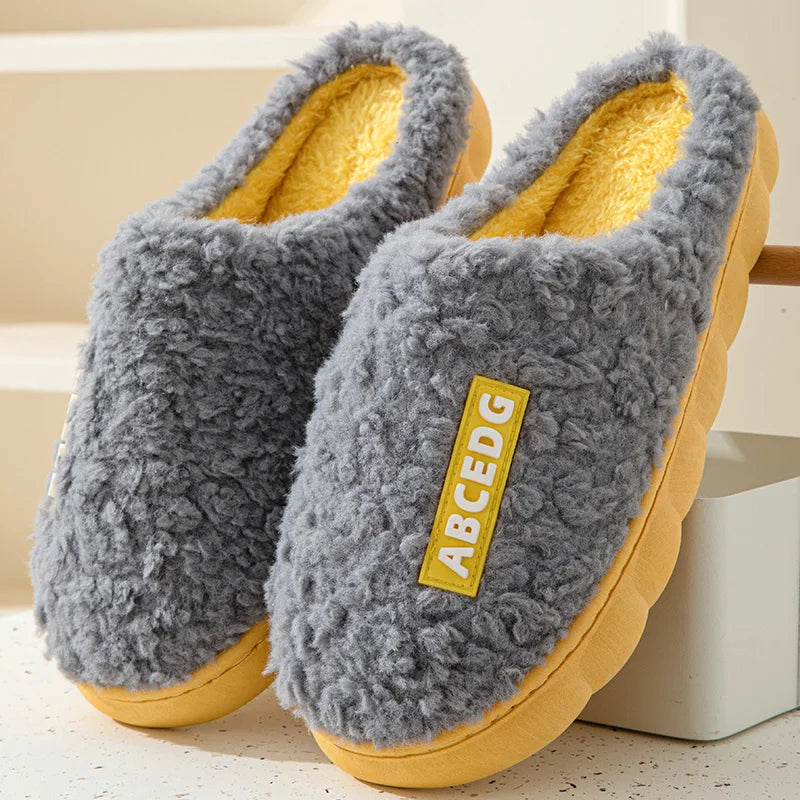 Chaussons Pilou Pilou Mule Douillette gris