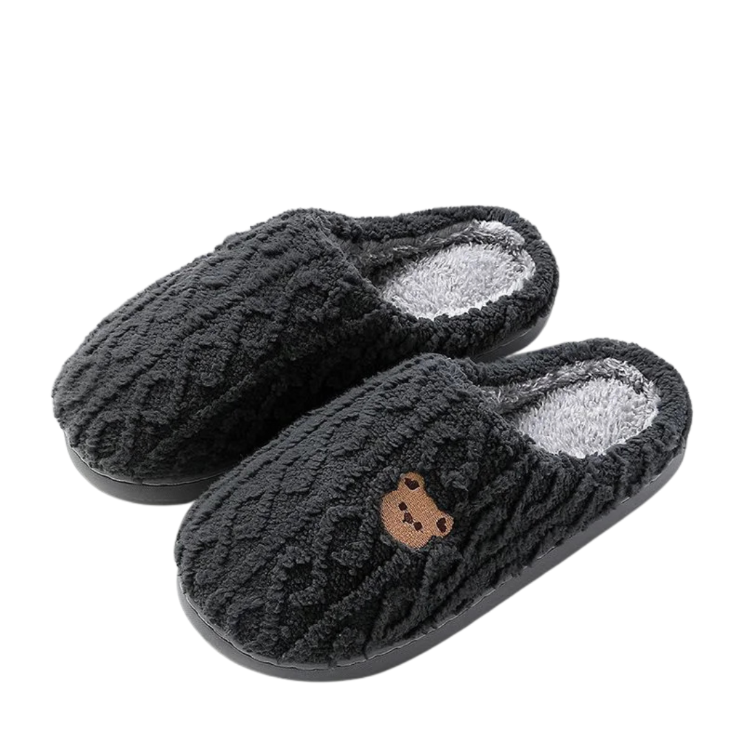 Chaussons Pilou Pilou Nounours gris
