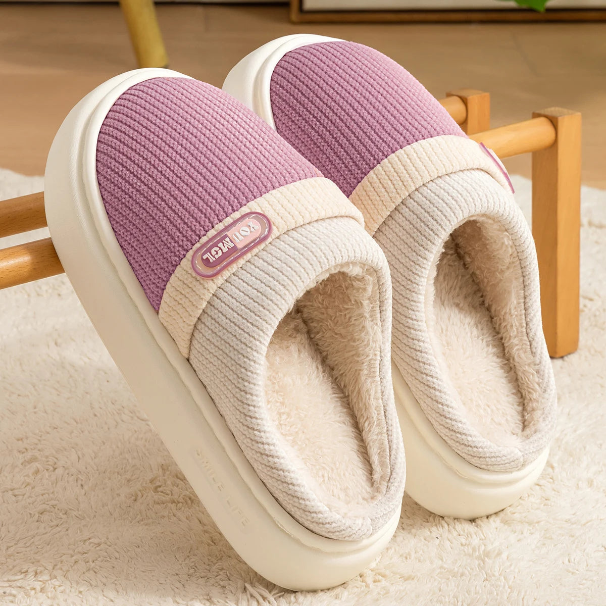 Chaussons Pilou Pilou Nuage Confort violet