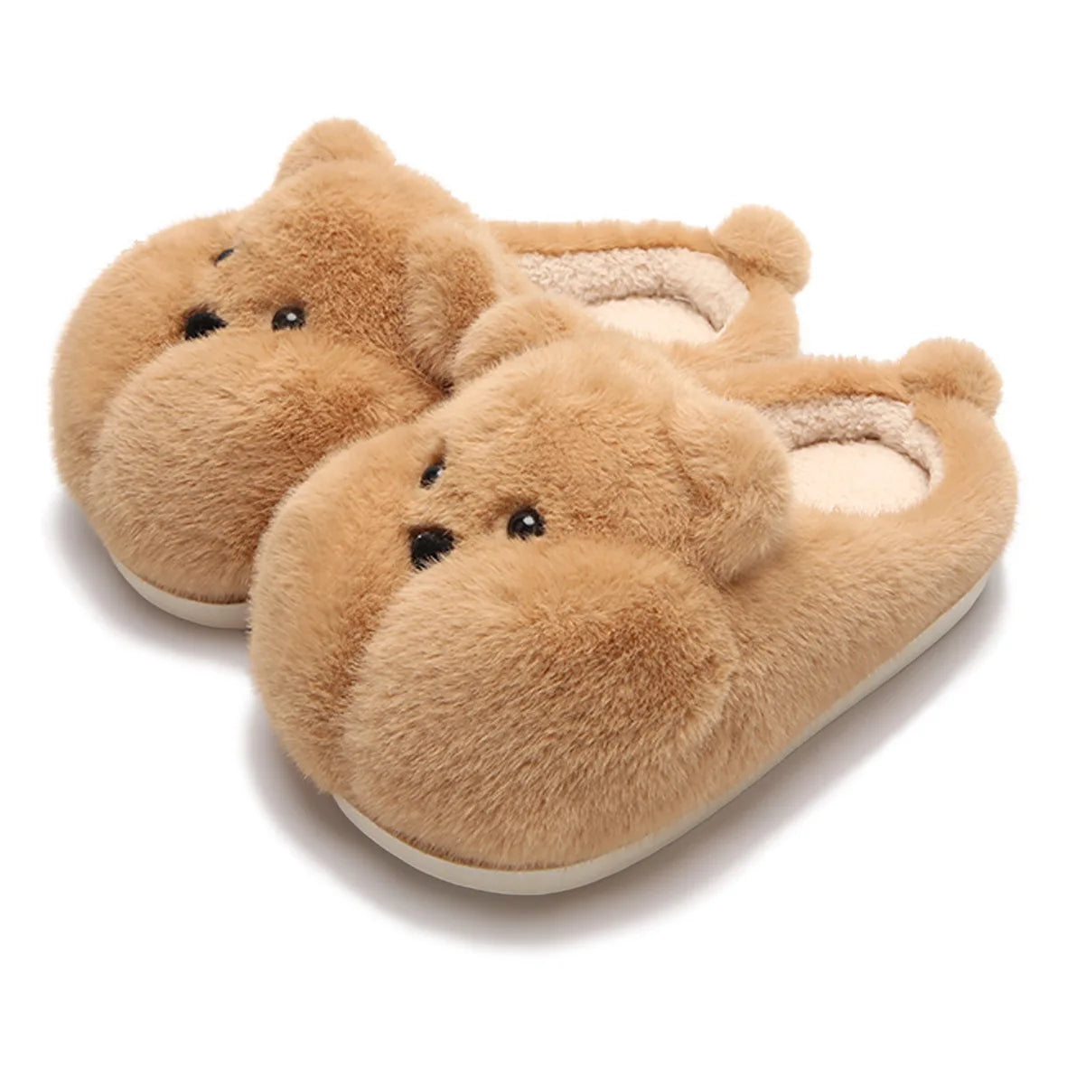 Chaussons Pilou Pilou Ours Douillet beige