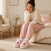 Chaussons Pilou Pilou avec tête de lapin