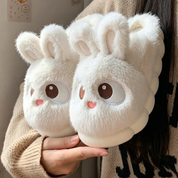 Chaussons Pilou Pilou femme avec tête de lapin