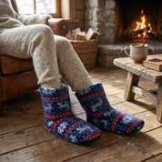 Chaussons Pilou Pilou à motifs nordiques