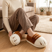 Chaussons chat kawaii ultra doux