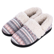 Chaussons chauds femme style cocooning