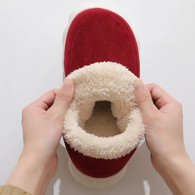 Chaussons cocooning avec doublure polaire