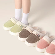 Chaussons cocooning effet Pilou Pilou moelleux