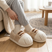 Chaussons cocooning pattes de chat