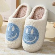 Chaussons confortables avec motif smile
