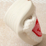 Chaussons d'intérieur motif smiley