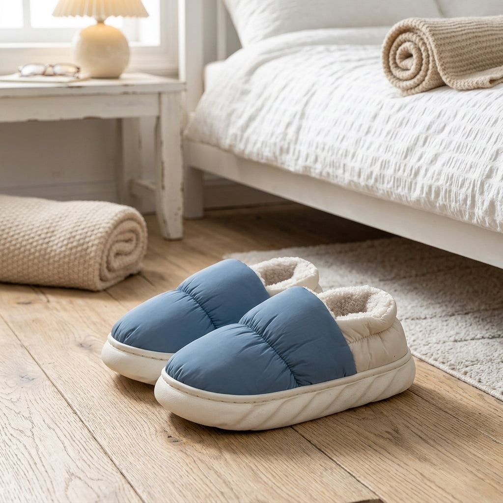 Chaussons fourrés mouton homme Pilou Pilou