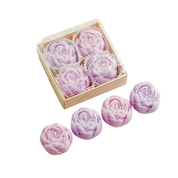 Coffret bougies fleur parfumées lavande