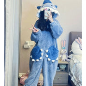 Combinaison Pilou Pilou Requin Douillet bleue
