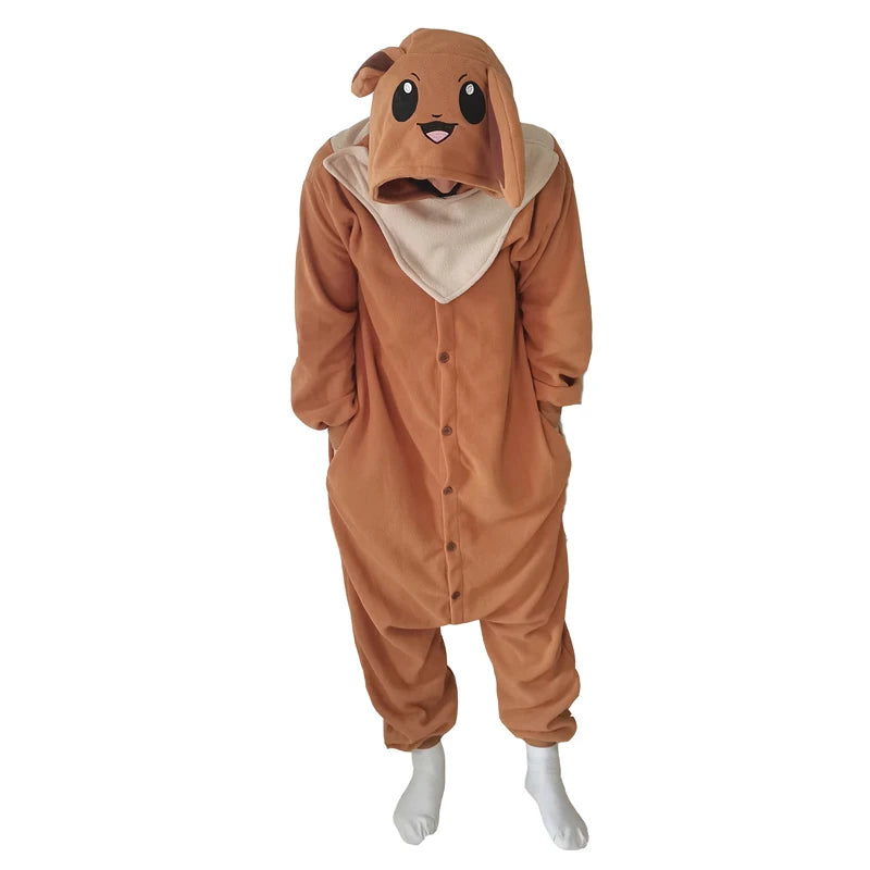 Combinaison Pilou Pilou renard à capuche