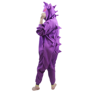 Combinaison Pilou Pilou violette monstre à capuche